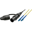 Camplex 4-Ch opticalCON DUO LITE to 2 LC Single-Mode Fiber Tactical Patch Cable (2')