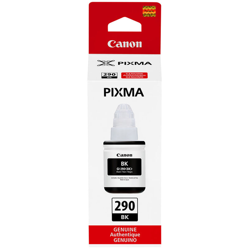 Canon GI-290 Pigment Black MegaTank Ink Bottle (135mL)