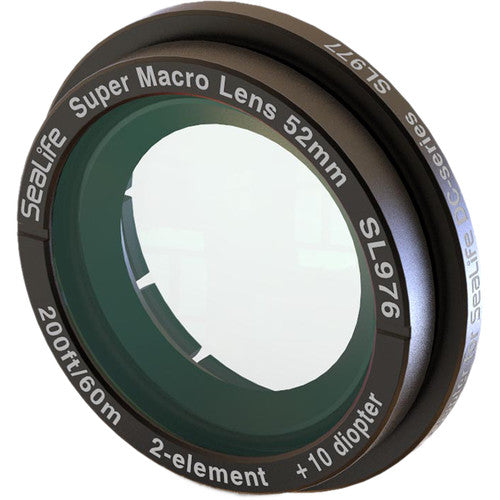 SeaLife Super Macro Lens with 52mm Thread Adapter for DC-Series Cameras