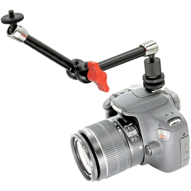 GyroVu 11" Heavy-Duty Articulated Arm with Shoe Mount (12 lb Capacity)
