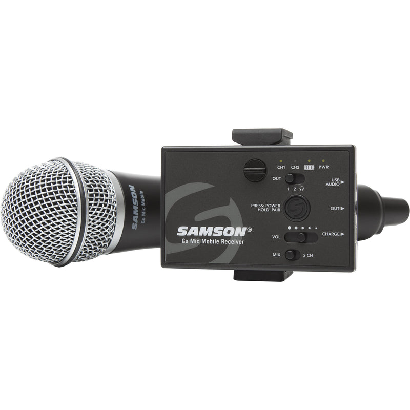 Samson Go Mic Mobile Digital Wireless System with Q8 Dynamic Handheld Mic/Transmitter