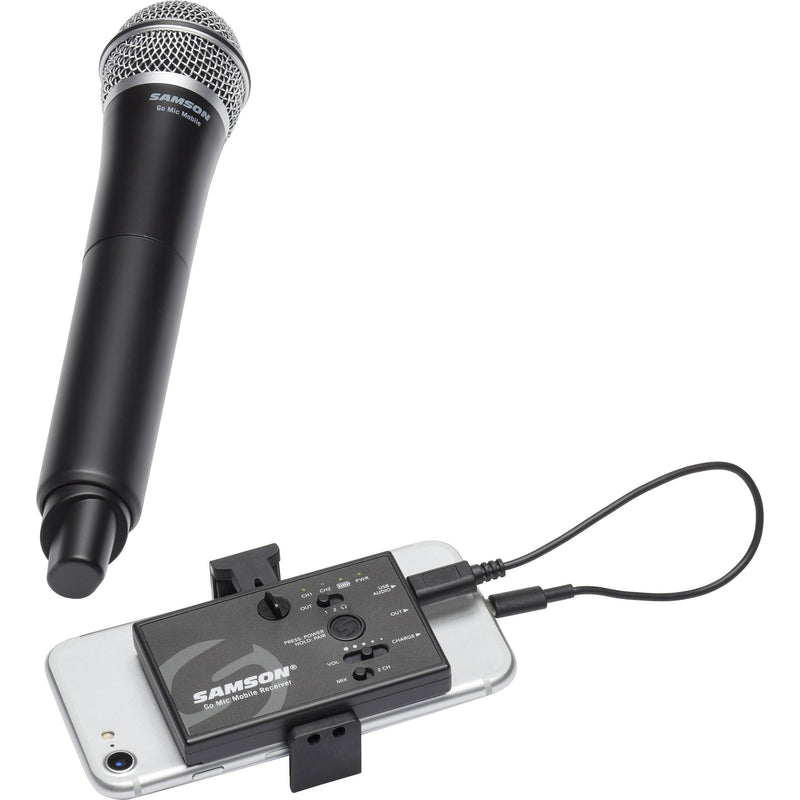 Samson Go Mic Mobile Digital Wireless System with Q8 Dynamic Handheld Mic/Transmitter