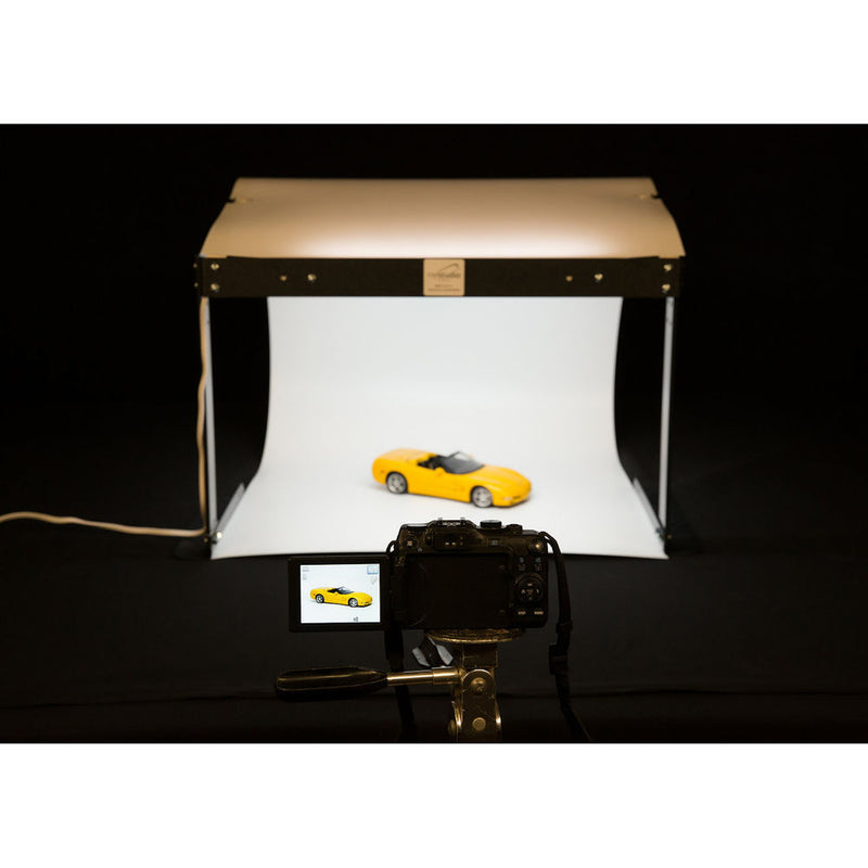 MyStudio Tabletop Lightbox Photo Studio with Ultra Bright 5000K LED Lighting for Product Photography