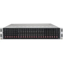 Supermicro SuperServer 2028TR-HTR with Four Hot-Pluggable Systems (2 RU, Black)