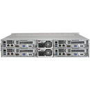 Supermicro SuperServer 2028TR-HTR with Four Hot-Pluggable Systems (2 RU, Black)