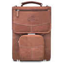 MacCase Premium Leather Briefcase (Vintage Brown)