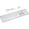 Matias Wired Aluminum Keyboard for Mac (Silver)
