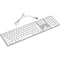 Matias Wired Aluminum Keyboard for Mac (Silver)