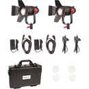 CAME-TV Boltzen 30W Fresnel Fanless Focusable LED Bi-Color Fixture Kit (Set of 2 Fixtures)