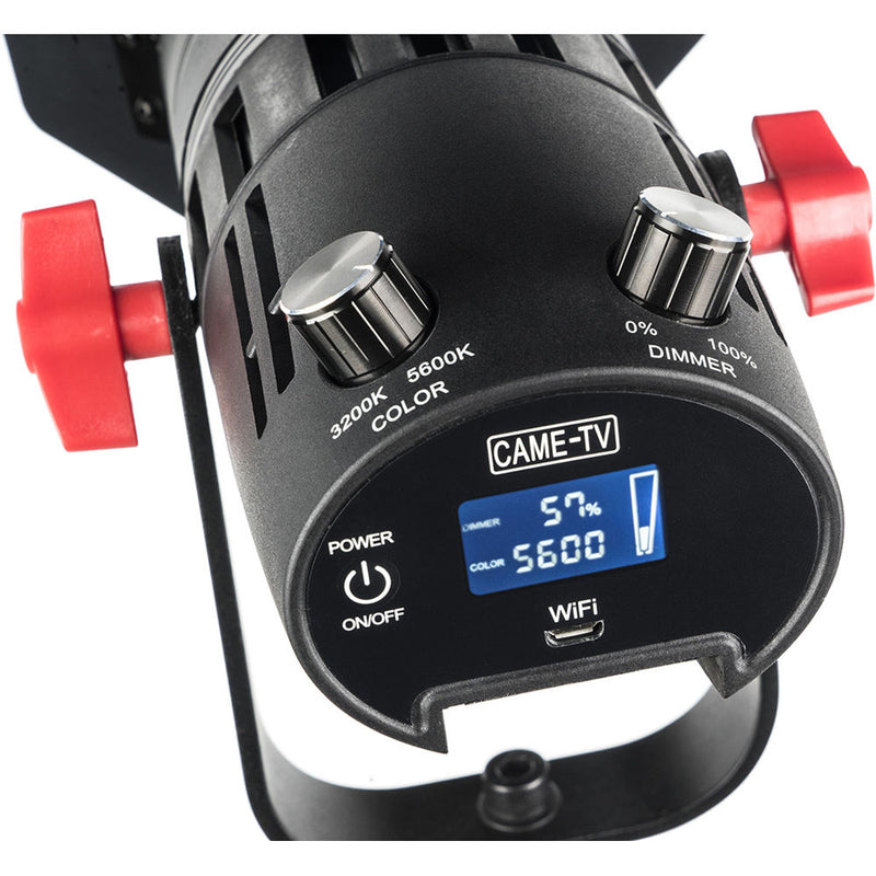 CAME-TV Boltzen 30W Fresnel Fanless Focusable LED Bi-Color Fixture Kit (Set of 2 Fixtures)