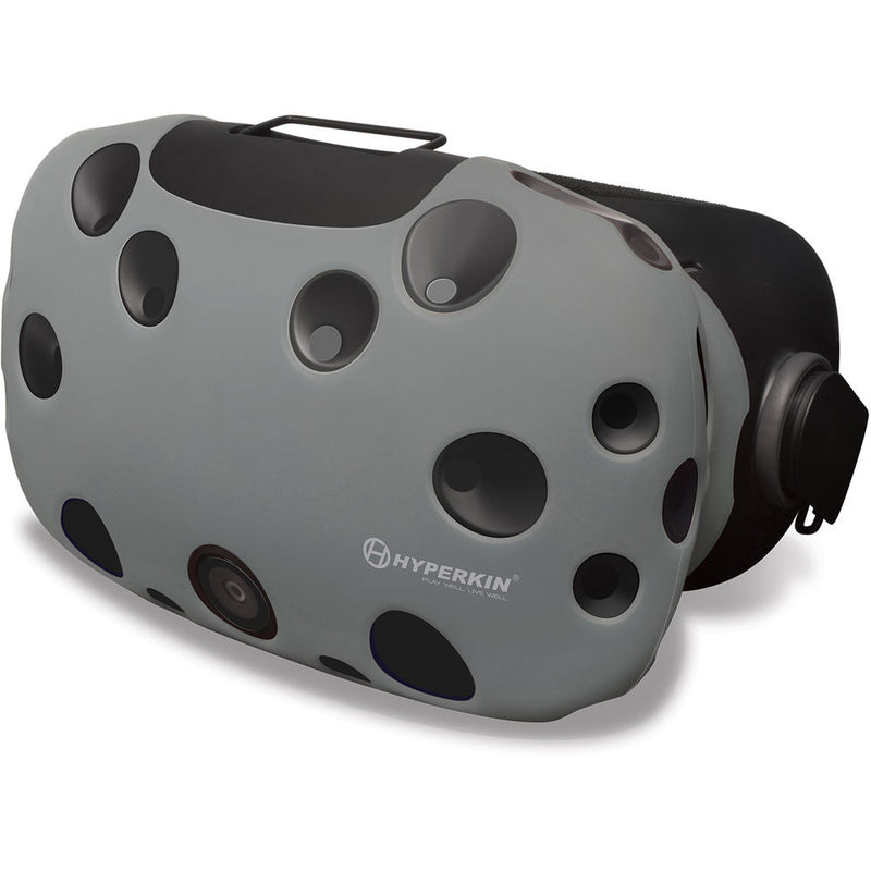 HYPERKIN GelShell Head Silicone Skin for HTC Vive (Gray)