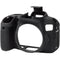 easyCover Silicone Protection Cover for Canon 90D (Black)