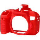 easyCover Silicone Protection Cover for Canon EOS 1Dx, 1Dx Mark II, Mark III (Red)