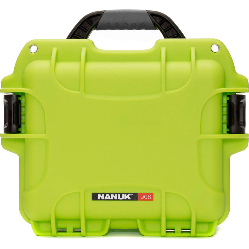 Nanuk 908 Hard Utility Case without Insert (Lime)