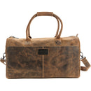 GILLIS LONDON Trafalgar Duffle Camera Bag (Brown Vintage Leather)