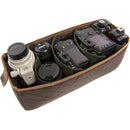 GILLIS LONDON Trafalgar Duffle Camera Bag (Brown Vintage Leather)