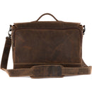 GILLIS LONDON Trafalgar Attache Camera Bag (Brown Vintage Leather)