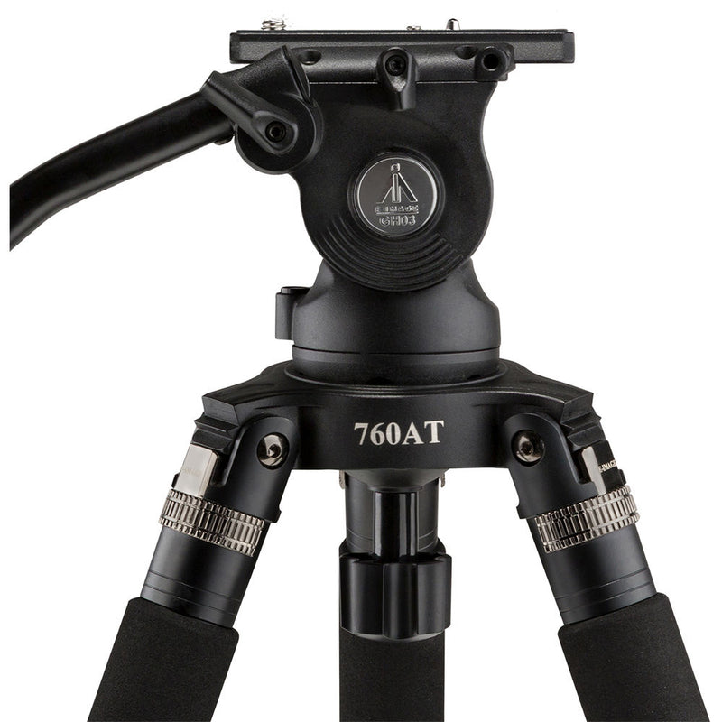 E-Image 760AT Aluminum Tripod with GH03 Head