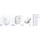 TRENDnet TPL-430APK Wi-Fi Everywhere Powerline 1200 AV2 Wireless Kit