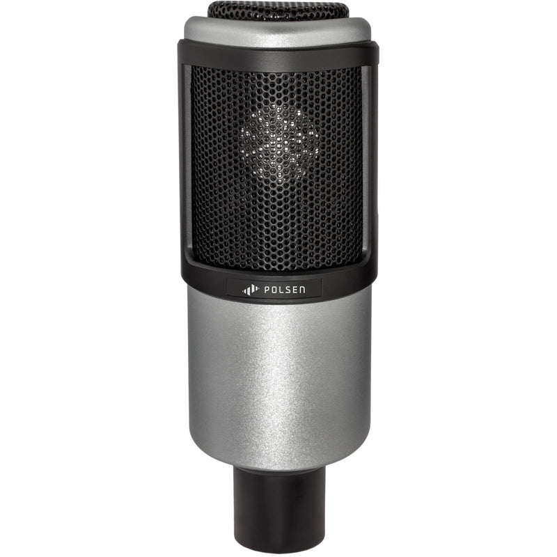 Polsen PCR-65 Cardioid Condenser Mic Broadcaster Kit with Suspension Arm, Headphones & Cable