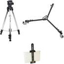 Davis & Sanford Explorer V Tripod Kit with 3-Way Pan/Tilt Head, Universal Dolly, and Tablet Mount Adapter