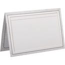 National Photo Folders Gray Panel Display Easel (4 x 6", 25-Pack)
