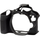 easyCover Silicone Protection Cover for Canon 90D (Black)