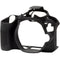 easyCover Silicone Protection Cover for Canon 90D (Black)