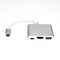 Rocstor USB-C to HDMI Multi-Port Adapter (USB-C to VGA/USB-C (3.1)/USB 3.0 Converter)