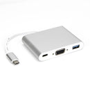 Rocstor USB-C to VGA Multi-Port Adapter (USB-C to VGA/USB-C (3.1)/USB 3.0 Converter)