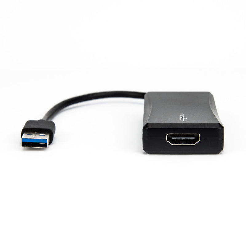 Rocstor Slim USB 3.0 Male to HDMI Female Video Graphics Adapter Cable (6")