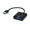 Rocstor USB 3.0 Male to VGA Female Video Graphics Adapter Cable (6")