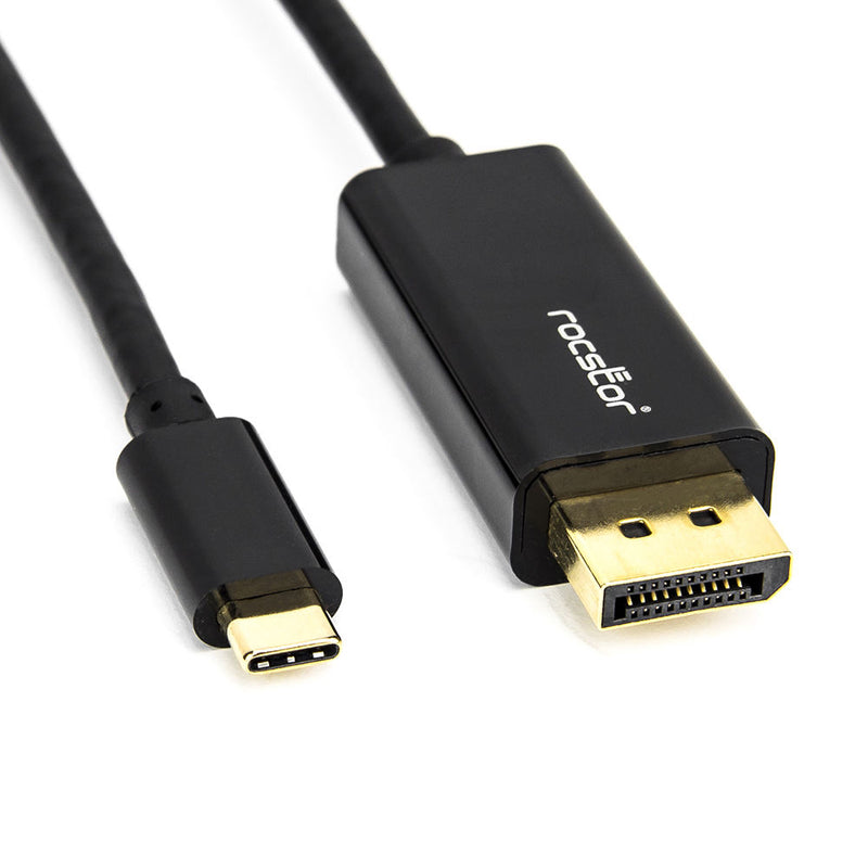 Rocstor USB-C Male to DisplayPort Male Adapter Cable (6')