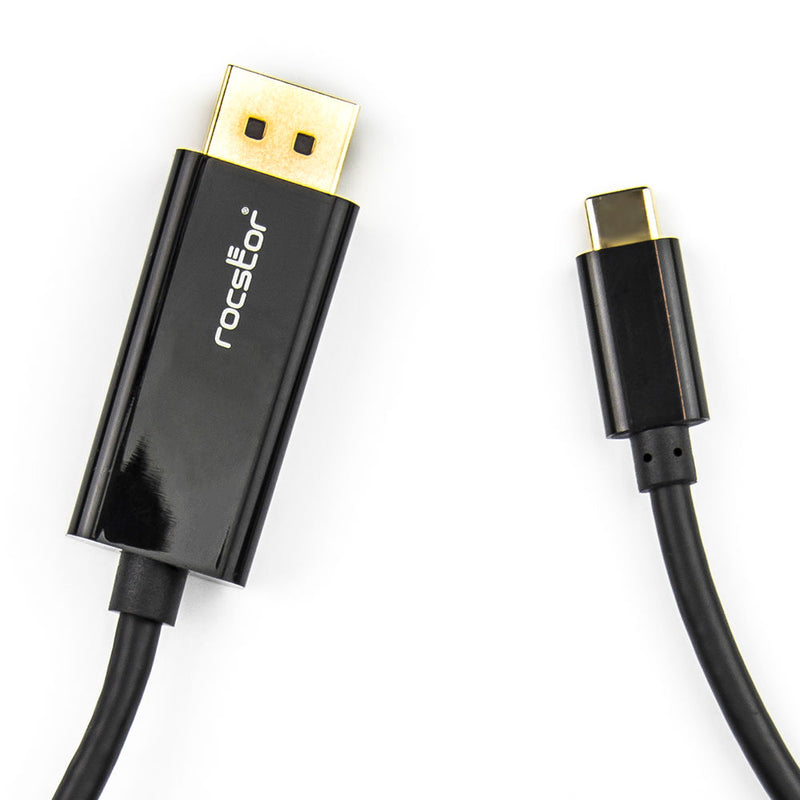 Rocstor USB-C Male to DisplayPort Male Adapter Cable (6')