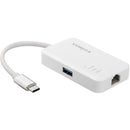 EDIMAX Technology EU-4308 3-Port USB 3.0 Multi-Adapter Hub with Gigabit Ethernet