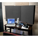 Auralex DeskMAX Stand-Mounted Acoustic Panels (Charcoal, Set of 2)
