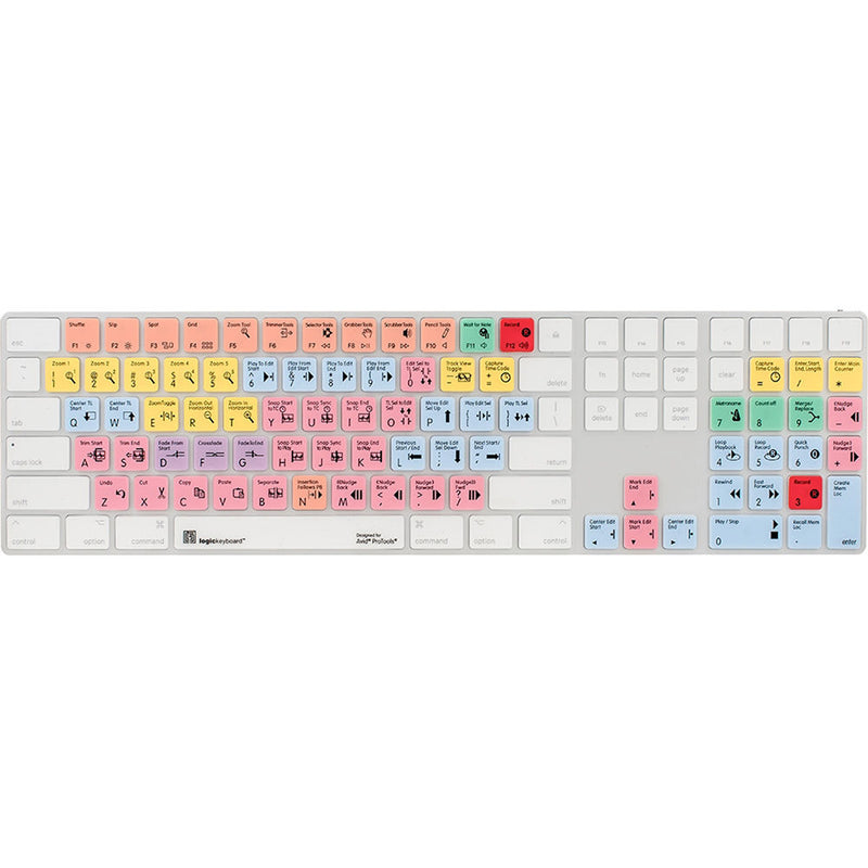 LogicKeyboard LogicSkin Avid Pro Tools Cover for Apple Magic Keyboard with Numeric Keypad (US English)