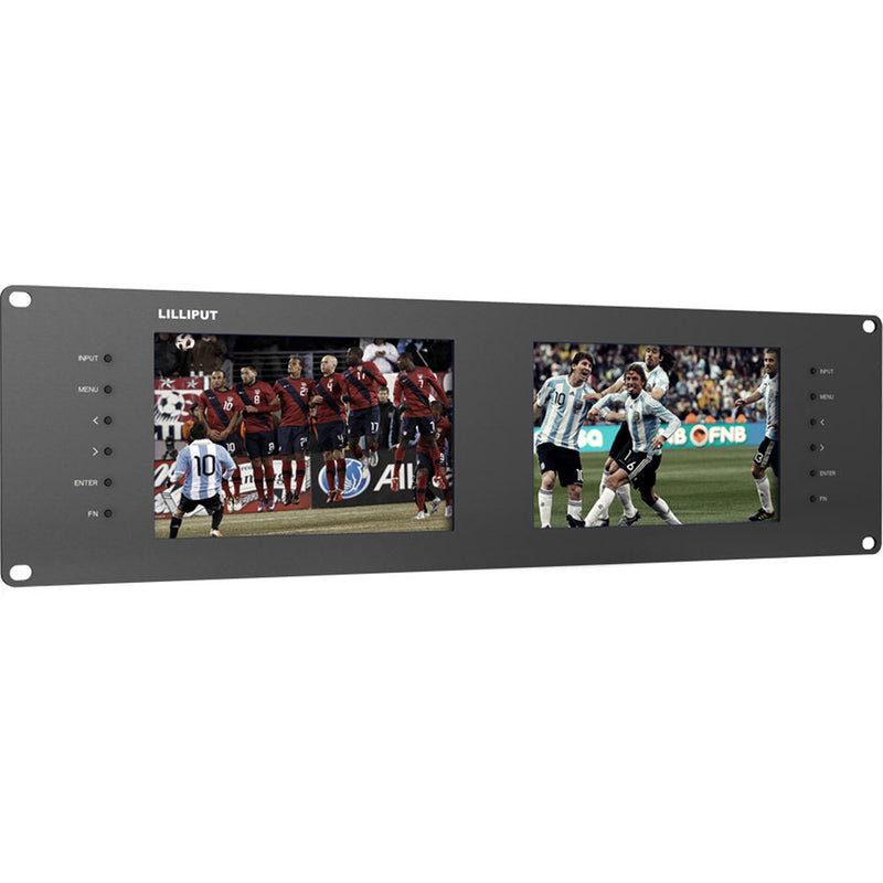 Lilliput RM-7028S 3-Rack Unit Rack Monitor with IPS Panel 178-Degree Wide Viewing Angles, High Resolution