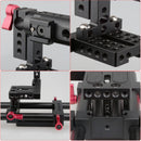 CAMVATE Camera Half Cage with 15mm Rod Support & Top Handle