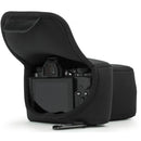 MegaGear Ultra-Light Neoprene Camera Case for Olympus OM-D E-M5 Mark II with Carabiner (Black)