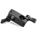 CAMVATE 90 Degree Rod Rig Adapter Clamp for DSLR 15mm Rods Rig System Shoulder Mount (Black Wingnut)