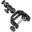 CAMVATE C-Clamp Desktop Mount with 1/4"-20 Ball Head for DSLR or LED Light