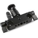 CAMVATE 15mm Rod Clamp Railblock for 15mm DSLR Rail Rig Rod Support System with 1/4" Hot Shoe Mount Mini Ball Head & Flash Bracket Holder Screw