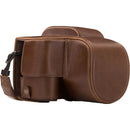 MegaGear Ever Ready Case for Lumix DS-FZ80/FZ82 (Dark Brown)