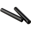 CAMVATE 15mm Black Aluminum Rod (3.94", 2-Pack)