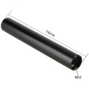 CAMVATE 15mm Black Aluminum Rod (3.94", 2-Pack)