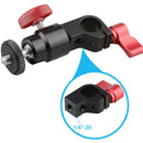 CAMVATE 15mm Rod Clamp with Shoe Mount Adapter