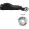 CAMVATE ARRI-Style Leather Rosette Handle Grip (2 Handles) (Black)