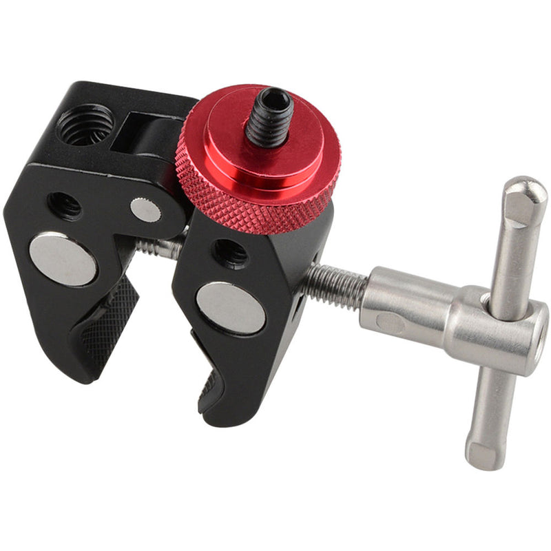 CAMVATE Super Clamp with 1/4"-20 to 1/4"-20 Screw Converter