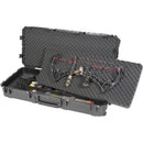SKB 4719 iSeries Single/Double Bow Case (Black, Wheeled)